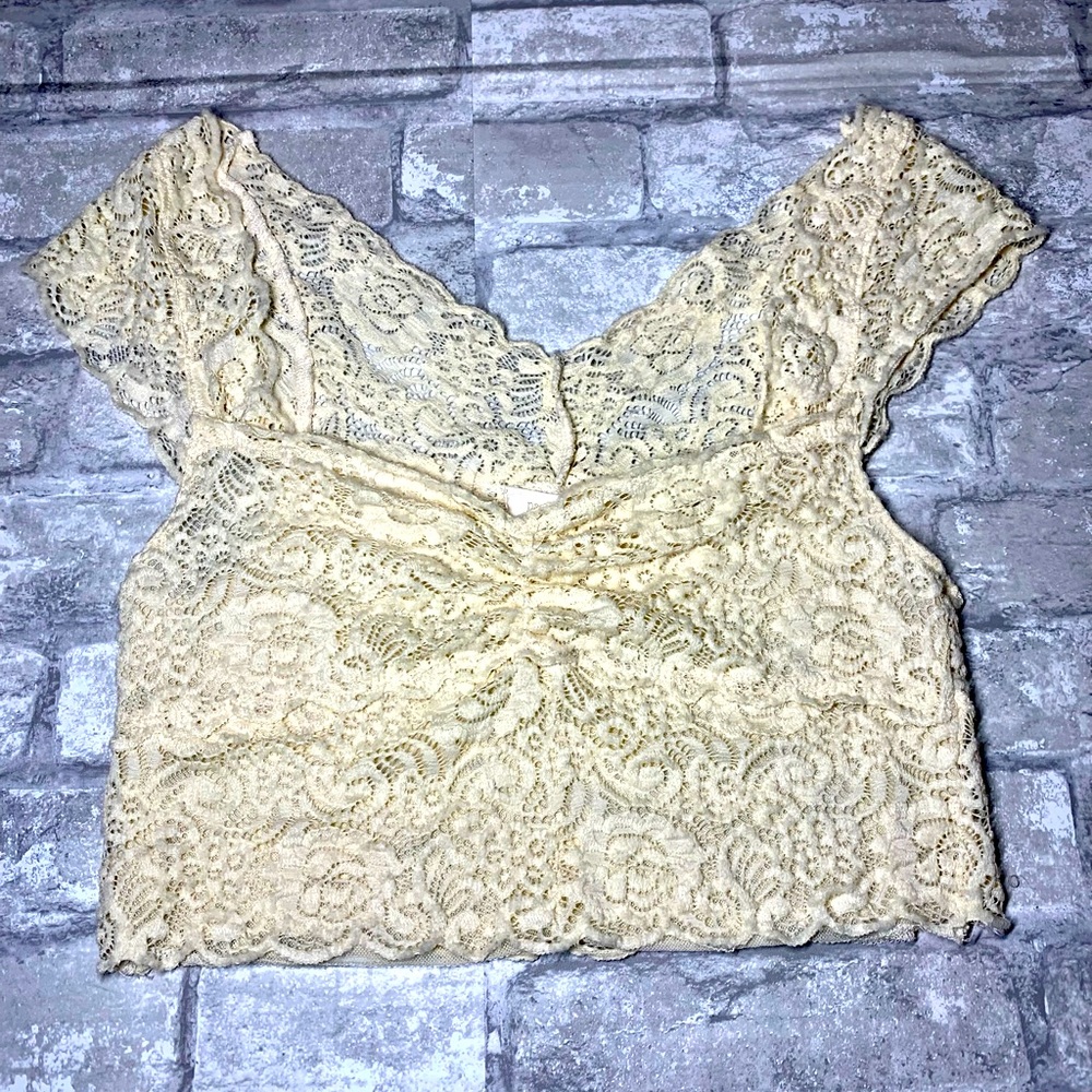 PAPER + TEE: LACE BRALETTE